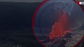 VIDEO Spectacol de foc pe cerul din Hawaii. Vulcanul Kilauea a erupt din nou
